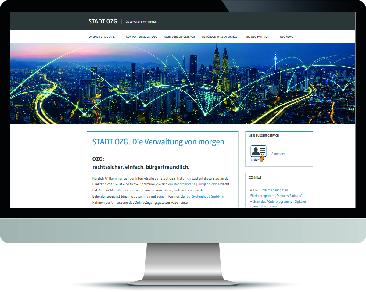 Website Stadt Ozg